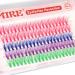 JIMIRE CL03 Colored Lash Clusters Individual Eyelashes - 100Pcs 14mm 3D Effect Pink Lashes for DIY Eyelash Extensions - CC Curl Wispy, Natural Look, Reusable Pack - 4 Colors - Buy Online on GoSupps.com