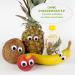 Cheeky Friends Bio Quetschie Fruit Puree - Apple Banana Pineapple & Coconut for Kids | Vegan & Gluten-Free | 12 Pack (100g Each) - Buy Online on GoSupps.com