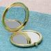WOOYALIN 2.75 Inch Round Magnifying Compact Cosmetic Mirror - Handheld Travel Makeup Mirror in Gold - Buy Online on GoSupps.com