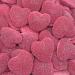 Red Sugar Coated Filled Jelly Hearts - 1KG Bag - Valentines Heart Shaped Sweets - Cake Decorating - Gluten Free