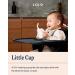 Lalo Little Cup - Non-Toxic Silicone Sippy Cup with Handles for Baby and Toddler - 4oz Grapefruit - Buy Online on GoSupps.com
