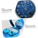 JECOMPRIS Contact Lens Case - Travel Organizer Blue (7.5x3cm) | Durable & Compact Eye Accessories for International Shipping - Buy Online on GoSupps.com