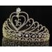 Sweet Sixteen 16th Birthday Princess Tiara Crown - Austrian Rhinestone Crystal Jewelry T1629g Gold - Buy Online on GoSupps.com