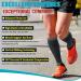 KEKING Calf Compression Sleeves for Men Women - Shin Splint Support & Varicose Vein Treatment - Gray L/XL - Buy Online on GoSupps.com
