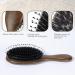 GAINWELL Small Hair Brush - Boar Bristle Hairbrush for Detangling & Smoothing Thick, Curly, Thin, Long or Short Hair - Mini Brush for Purse, Gym Bag, Car, Locker - Buy Online on GoSupps.com