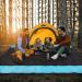 Likorlove Beach Blanket - Waterproof, Sandproof, Oversized Picnic Mat for 5-7 Adults - Lightweight, Portable, Quick Dry - Ideal for Travel, Camping, Hiking - Compact Bag, Stakes & Pockets Included - Black & Blue - Buy Online on GoSupps.com