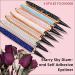 Erinde 2PCS Eyelash Glue Pen Set - Upgraded Self-Adhesive Eyeliner for Easy Application of False Lashes - Black & Clear - Buy Online on GoSupps.com