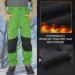Kids Boys Waterproof Ski Snow Pants | Windproof Soft Shell Insulated Trousers | Expandable Waist | Green | Size 6-7 Years - Buy Online on GoSupps.com