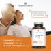 Vitamin D3 K2 Natural High Dosage Vitamin D3 5000 iu + Vitamin K2 MK7 200 g + Silicon Contributes to Immune System Functioning Bones and Teeth 150 Capsules N2 Natural Nutrition - Buy Online on GoSupps.com