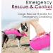 Buy ThinkPet Adjustable Dog Life Jacket - Reflective Pink Lifesaver for Safe Swimming | International Shipping Available - Buy Online on GoSupps.com
