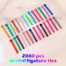 Nuanchu 2080 O-Rings Multicolor Orthodontic Ligature Ties | Elastic Rubber Bands for Braces - International Shipping Available - Buy Online on GoSupps.com