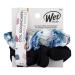Wet Brush Coil Hair Scrunchies for Women & Girls - 2 Count Blue Tie Dye & Black - Suitable for All Hair Types - Pain-Free Hair Accessories Perfect for Long Lasting Braids Ponytails and More Coil Scrunchies Blue Tie Dye...