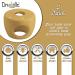 Gold Door Knob Baby Safety Cover - 5 Pack - Childproof Lock to Prevent Kids from Opening Doors - Driddle - Buy Online on GoSupps.com