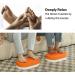 Dikdoc Foot Rest for Desk - Home Office Foot Stool & Ottoman Massager, Silicone Footrest for Plantar Fasciitis Relief - Anti-Fatigue Fidget Toy (Orange) - Buy Online on GoSupps.com