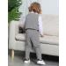 Gentleman Suit Set for Baby Boys | Grey Plaid | 1-4 Years | 18-24 Months - Buy Online on GoSupps.com