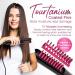 Enzo Milano SX ENZOcool 2-in-1 Electric Hot Comb for Thick Hair - Professional Close-to-Root Heating Straightener and Curler - Buy Online on GoSupps.com