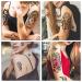 Temporary Tattoo Set - 55 Sheets Full & Half Arm, Flower, Butterfly, Lion, Wolf, Peacock Designs for Women Men, 30 Tiny Tattoos for Adult Kids - Buy Online on GoSupps.com
