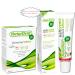 Natural Strong Denture Adhesive Cream NaturDent Holds Dentures Longer and Stronger NO Zinc NO Paraben No Yucky Taste Bundle with NaturDent Denture Cleaner 48 Tablets