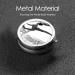 New Love Gymnastics Round Pill Box - 3 Compartment Portable Travel Medicine Organizer | Mini Decorative Pocket Purse for Vitamins & Tablets - Buy Online on GoSupps.com