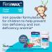 FeraMAX Pd Powder 15 - Oral Iron Powder Supplement for Children - Maintain Iron Levels Boost Energy and RBC Production Helps Prevent Iron Deficiency and Iron Deficiency Anemia - No Staining Effect on Teeth and Pleasant Grape and Raspberry Flavor - 83g 120 - Buy Online on GoSupps.com