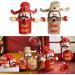 Laspi Chinese NewYear Candy Package Box God Of Wealth Figurine Candy Jar For Pastries Candy Spring Festival Candy Box Festive Decorations Yellow - Buy Online on GoSupps.com