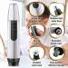 Stainless Steel Ear & Nose Hair Trimmer - Dual Blade Cordless Grooming Clipper for Men & Women - Lightweight & Skin-Safe Travel Essential - Buy Online on GoSupps.com