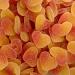 Peach Flavour Sugar Coated Gummy Jelly Heart Sweets - 1kg Bag (Approx 143 sweets)- Fat Free - Gluten Free - Lactose Free - Halal - Valentines Sweets - Cake Decoration