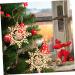 COHEALI 1 set Decorative Graffiti Themed Design Suspending Pendants Chip Pendant Painting Christmas Beige 7.80X7.80X0.20CM - Buy Online on GoSupps.com