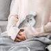 Cute Kitten Hot Water Bottle with Plush Cover - Bed Warmer for Adults & Kids | 26.5x15.3cm - International Shipping - Buy Online on GoSupps.com