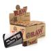 RAW Tips Original Roll Up Tips Full Box | 50 Packs | 50 RAW Tips per Pack | Naturally Unrefined Tips Made for Re-Use