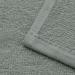 Zollner 10-Set Soft Cotton Washcloths | 30x30 cm Light Gray Hotel Quality with Suction Hanger | Washable Up to 60 C - Buy Online on GoSupps.com