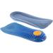 Honeycomb Gel Half Insole for Women - 1/2 inch Height Increase Heel Lift Cushion - Leg Discrepancy Balancer - Buy Online on GoSupps.com