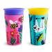 Munchkin Miracle 360 drinking cup for babies and toddlers BPA free drinking cup leak-proof & dishwasher-safe recycled packaging-266 ml 2-Set Affe/Bee Bee/Lemur