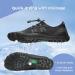 SAGUARO Unisex Barefoot Water Shoes Quick Drying Non-Slip Thick Sole Breathable | Sizes 36-48 | Black - Buy Online on GoSupps.com