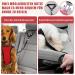 Adjustable Dog Car Headrest Safety Harness - Universal Buckle Seat Belt for Small Dogs (Black) - Buy Online on GoSupps.com