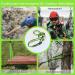 FFOBC 2-Piece Nylon Climbing Loop - 23kN 19mm Wide Climbing Rope Band for Outdoor Climbing Yoga Hammock Abseiling & Tree Climbing (60-120cm) - Buy Online on GoSupps.com