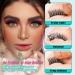 Self Adhesive Eyelashes No Glue Needed Lash Clusters 8 Pairs Reusable Adhesive Eyelashes Waterproof Wispy Lashes with Tweezer for Lash Extension at Home by AMZGlRL(Pudding D-mix 12-17mm) D-Mix 12-17mm 8Pairs|Pudding|12-17mm - Buy Online on GoSupps.com