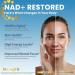 NAD Supplement with Resveratrol & Urolithin-A, Anti-Aging Complex for Women & Men. Liposomal NAD Plus, 1000mg NAD+ Booster, NMN Alternative for Energy & Healthy Aging, USA 60 Count (Pack of 1) - Buy Online on GoSupps.com