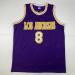 Kobe Bryant #8 LA Purple Reprint Autographed Basketball Jersey - Men's XL - Buy Online on GoSupps.com