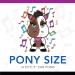 Silly Sounds Pony Earplugs (Brown) 4pk