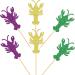 Ercadio 24 Pack Mardi Gras Lobster Cupcake Toppers Mardi Gras Cupcake Picks Mask Cupcake Toppers for Bachelorette Mardi Gras Party Baby Shower Birthday Party Cake Decorations Supplies Pattern-4 - Buy Online on GoSupps.com