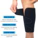 Neoprene Calf Sleeve Support for Shin Splint Relief | Pain Relief for Cycling, Running, Jogging, Workout | Black with Mesh Laundry Bag - Buy Online on GoSupps.com