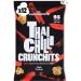 The Savourists Thai Chilli Crunchits (12x25g) - Savoury Healthy Snacks | Low Calorie, High Protein, Vegetarian, High Fibre - Buy Online on GoSupps.com