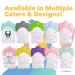 Liname 2 Pack Teething Mitten with Soothing Toy - Crinkle Sound and Textured Silicone - Blue - Buy Online on GoSupps.com