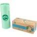 Greener Walker 100% Compostable Trash Bags 1.6 Gallon | 150 Bags | ASTM D6400 BPI Biodegradable Kitchen Waste Bags - Buy Online on GoSupps.com