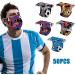 50PC 3-Ply Disposable_Face_Mask with Football Patterns Design Breathable Comfortable for Women Men Adults Use - Buy Online on GoSupps.com