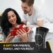 CAMBIVO Elbow Support for Men & Women 1 Pair Tennis Elbow Sleeves for Weightlifting Arm Compression Sleeves Elbow Brace for Tennis/Golfers Elbow Sports Protection and Pain Relief Black L - Buy Online on GoSupps.com