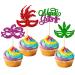 Gyufise 24Pcs Mardi Gras Cupcake Toppers Glitter Masquerade Masks Cupcake Pick Decorations Mardi Gras Party Baby Shower Birthday Cake Decorations Party Supplies Colorful 1 Multicolor