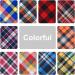 KUUQA 10 Pack Triangle Dog Bandanas Plaid Bibs Scarf Washable and Adjustable Kerchief Set for Dogs Cats Pets - Buy Online on GoSupps.com