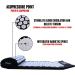 Calma Dragon Acupressure Mat & Pillow Set - Relieve Neck Back & Shoulder Pain | Enhance Blood Circulation - Buy Online on GoSupps.com